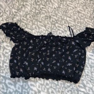 off the shoulder forever 21 shirt